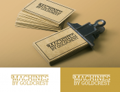 Projekt graficzny, nazwa firmy, tworzenie logo firm Logo Machines By Goldcrest - weras