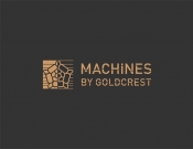 Projekt graficzny, nazwa firmy, tworzenie logo firm Logo Machines By Goldcrest - ziemko
