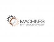 Projekt graficzny, nazwa firmy, tworzenie logo firm Logo Machines By Goldcrest - marekm60
