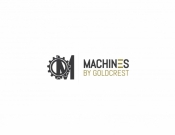 Projekt graficzny, nazwa firmy, tworzenie logo firm Logo Machines By Goldcrest - ADesigne