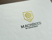 Projekt graficzny, nazwa firmy, tworzenie logo firm Logo Machines By Goldcrest - Woysieh