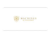 Projekt graficzny, nazwa firmy, tworzenie logo firm Logo Machines By Goldcrest - sansey