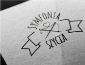Projekt graficzny, nazwa firmy, tworzenie logo firm Szymfonia Szycia - Lucy