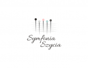 Projekt graficzny, nazwa firmy, tworzenie logo firm Szymfonia Szycia - KaKa