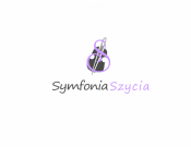 Projekt graficzny, nazwa firmy, tworzenie logo firm Szymfonia Szycia - malarz