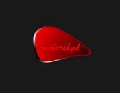 Projekt graficzny, nazwa firmy, tworzenie logo firm Nowe logo dla sklepu muzycznego - malarz