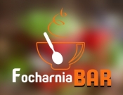 Projekt graficzny, nazwa firmy, tworzenie logo firm Logotyp baru Focharnia - Divinitie