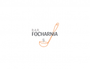 Projekt graficzny, nazwa firmy, tworzenie logo firm Logotyp baru Focharnia - KaKa