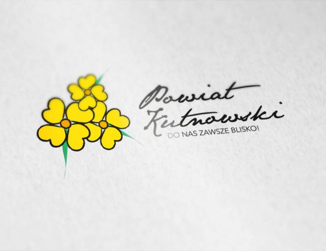 Projektowanie logo dla firm,  logo dla Powiatu Kutnowskiego, logo firm - Powiat Kutnowski