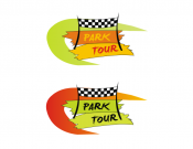 Projekt graficzny, nazwa firmy, tworzenie logo firm Logo imprezy biegowe: Park Tour - Enailif