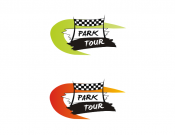 Projekt graficzny, nazwa firmy, tworzenie logo firm Logo imprezy biegowe: Park Tour - Enailif