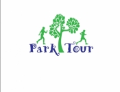 Projekt graficzny, nazwa firmy, tworzenie logo firm Logo imprezy biegowe: Park Tour - piotr creo
