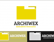 Projekt graficzny, nazwa firmy, tworzenie logo firm Logo firmy archiwizującej dokumenty - Grafcio3D