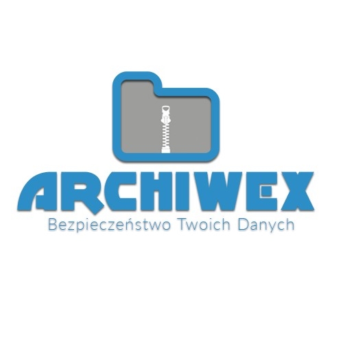 Projektowanie logo dla firm,  Logo firmy archiwizującej dokumenty, logo firm - konor