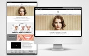 Projekt graficzny, nazwa firmy, tworzenie logo firm Nowa strona dla gabinetu kosmetyczne - ziemko
