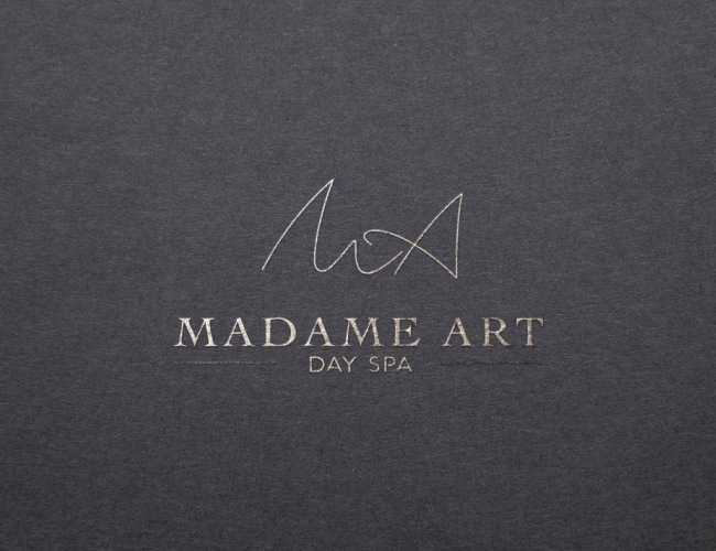 Projektowanie logo dla firm,  Logo dla gabinetu kosmetycznego, logo firm - Madame