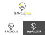 Projekt graficzny, nazwa firmy, tworzenie logo firm Logo dla firmy RAVENSUN - KaKa
