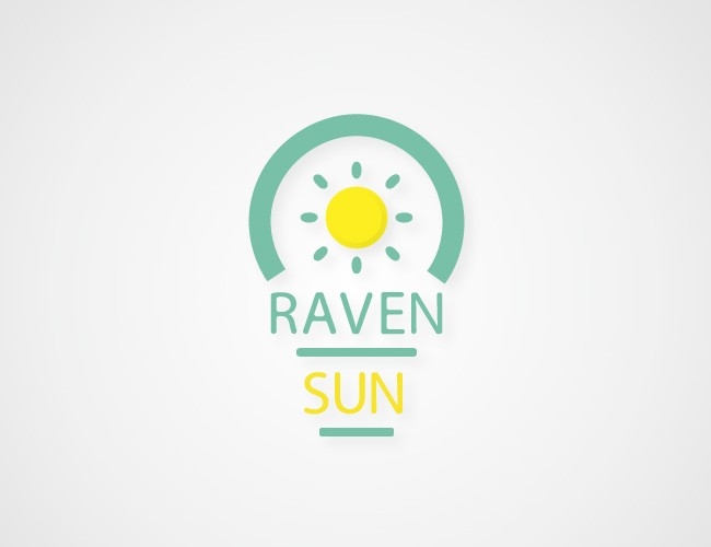 Projektowanie logo dla firm,  Logo dla firmy RAVENSUN, logo firm - ravensun
