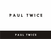 Projekt graficzny, nazwa firmy, tworzenie logo firm Logo dla Paul Twice - zpdd