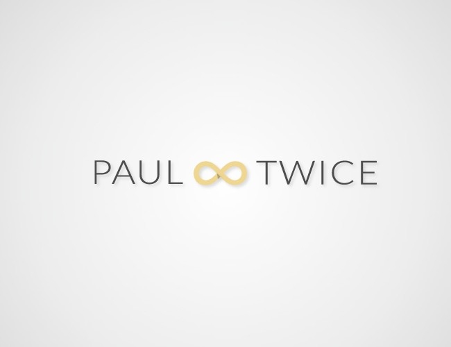 Projektowanie logo dla firm,  Logo dla Paul Twice, logo firm - PawelG
