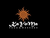Projekt graficzny, nazwa firmy, tworzenie logo firm logo dla firmy KaYoMa Yoga & Massage - kotarska