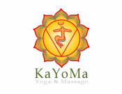 Projekt graficzny, nazwa firmy, tworzenie logo firm logo dla firmy KaYoMa Yoga & Massage - ApePolacco