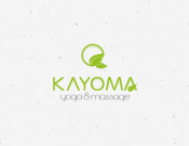 Projekt graficzny, nazwa firmy, tworzenie logo firm logo dla firmy KaYoMa Yoga & Massage - Projektowo