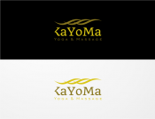 Projekt graficzny, nazwa firmy, tworzenie logo firm logo dla firmy KaYoMa Yoga & Massage - aga90