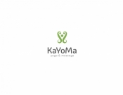 Projekt graficzny, nazwa firmy, tworzenie logo firm logo dla firmy KaYoMa Yoga & Massage - p.design