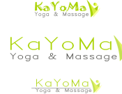 Projekt graficzny, nazwa firmy, tworzenie logo firm logo dla firmy KaYoMa Yoga & Massage - shadow