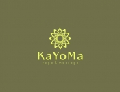 Projekt graficzny, nazwa firmy, tworzenie logo firm logo dla firmy KaYoMa Yoga & Massage - DiTom