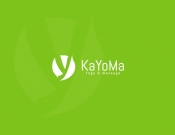 Projekt graficzny, nazwa firmy, tworzenie logo firm logo dla firmy KaYoMa Yoga & Massage - ADesigne