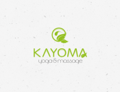 Projekt graficzny, nazwa firmy, tworzenie logo firm logo dla firmy KaYoMa Yoga & Massage - Projektowo
