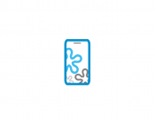 Projekt graficzny, nazwa firmy, tworzenie logo firm Logo dla mobile developera - tyna