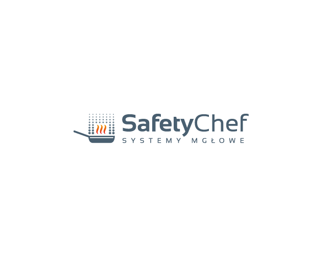 Projektowanie logo dla firm,  Produkt innowacja ppoż - SafetyChef, logo firm - telesto