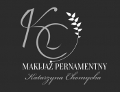 Projekt graficzny, nazwa firmy, tworzenie logo firm logo makijaz permanentny katarzyna c - Apolonia Amestyt