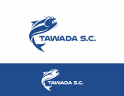 Projekt graficzny, nazwa firmy, tworzenie logo firm Logo hodowli ryb TAWADA S.C. - myConcepT