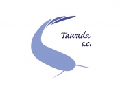 Projekt graficzny, nazwa firmy, tworzenie logo firm Logo hodowli ryb TAWADA S.C. - homocoloris