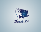 Projekt graficzny, nazwa firmy, tworzenie logo firm Logo hodowli ryb TAWADA S.C. - Darksider