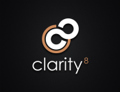 Projekt graficzny, nazwa firmy, tworzenie logo firm Logo dla Brand'u Clarity8 - Aspiracja
