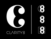 Projekt graficzny, nazwa firmy, tworzenie logo firm Logo dla Brand'u Clarity8 - 4MVG
