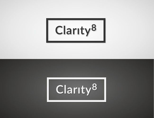 Projektowanie logo dla firm,  Logo dla Brand'u Clarity8, logo firm - goldcrest