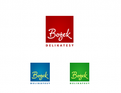 Projekt graficzny, nazwa firmy, tworzenie logo firm Logo dla delikatesów Bożek - casta