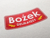 Projekt graficzny, nazwa firmy, tworzenie logo firm Logo dla delikatesów Bożek - wezgrafika