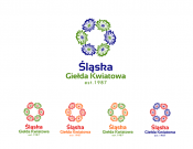 Projekt graficzny, nazwa firmy, tworzenie logo firm LOGO Śląskiej Giełdy Kwiatowej - casta