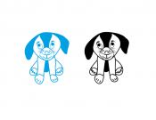 Projekt graficzny, nazwa firmy, tworzenie logo firm producent kosmetyków dla psów - Creator92
