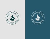 Projekt graficzny, nazwa firmy, tworzenie logo firm Logo kompleksu wczasowego w górach - malarz