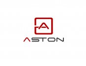 Projekt graficzny, nazwa firmy, tworzenie logo firm Logo firmy Aston - landmark
