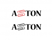 Projekt graficzny, nazwa firmy, tworzenie logo firm Logo firmy Aston - kokoni