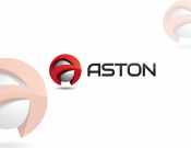 Projekt graficzny, nazwa firmy, tworzenie logo firm Logo firmy Aston - Darksider